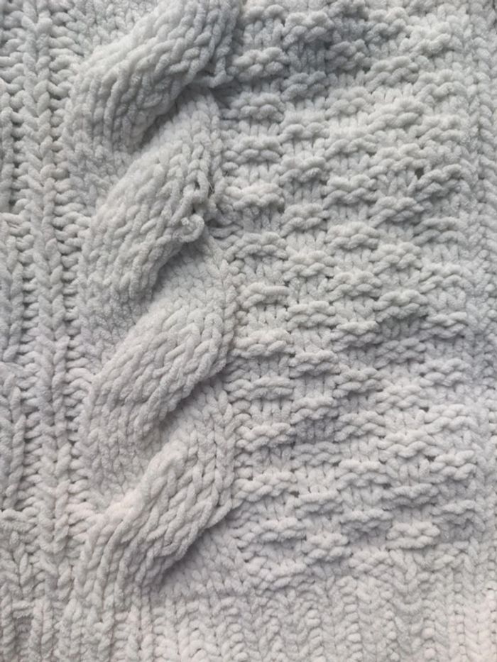 Pull blanc grain de malice taille 1 - photo numéro 3