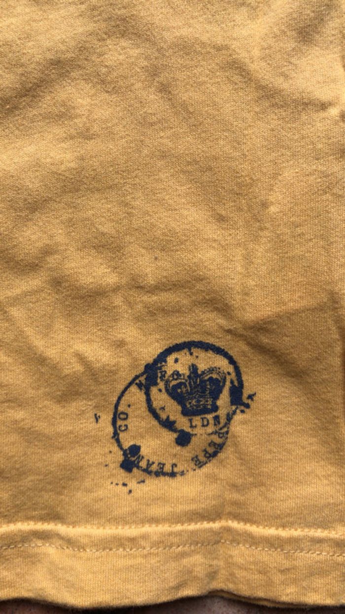 Pepe Jeans t shirt manche courte jaune - photo numéro 3