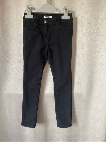 Jeans slim stretch noir 4 ans Gémo
