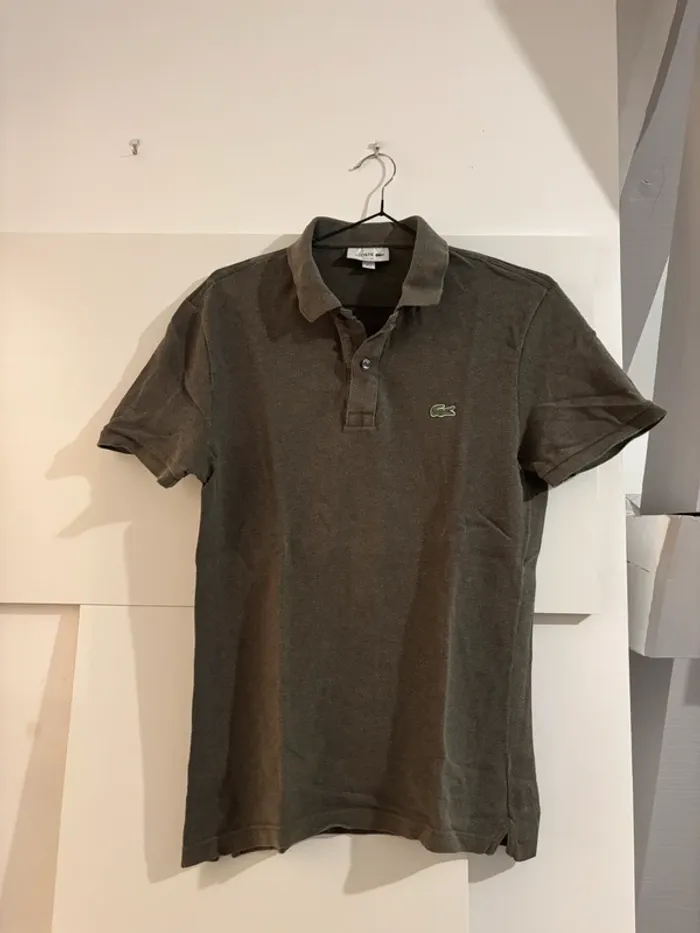 Polo Lacoste vert - photo numéro 2