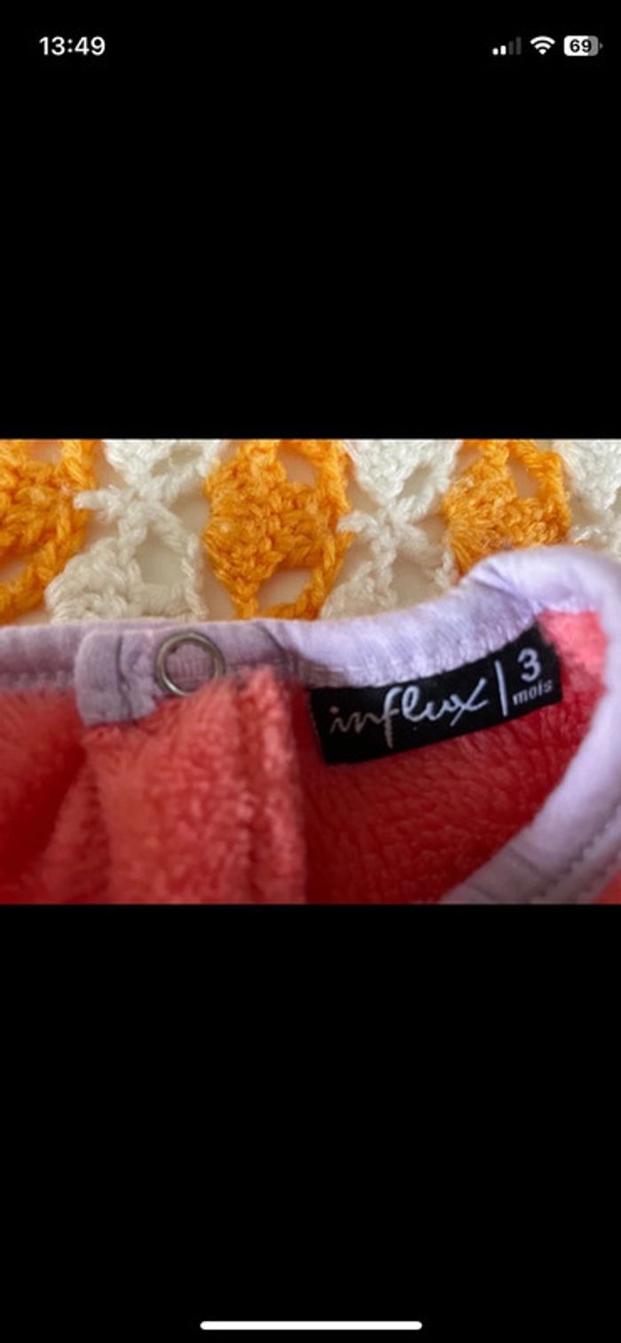 Pyjama fille influx 3 mois - photo numéro 4