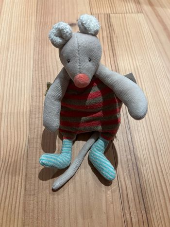 Petite peluche Moulin Roty souris