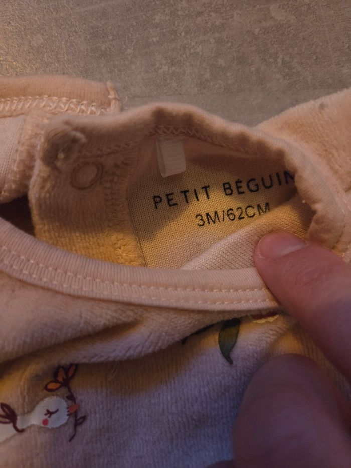 Lot de 2 pyjama petit beguin 3mois - photo numéro 5