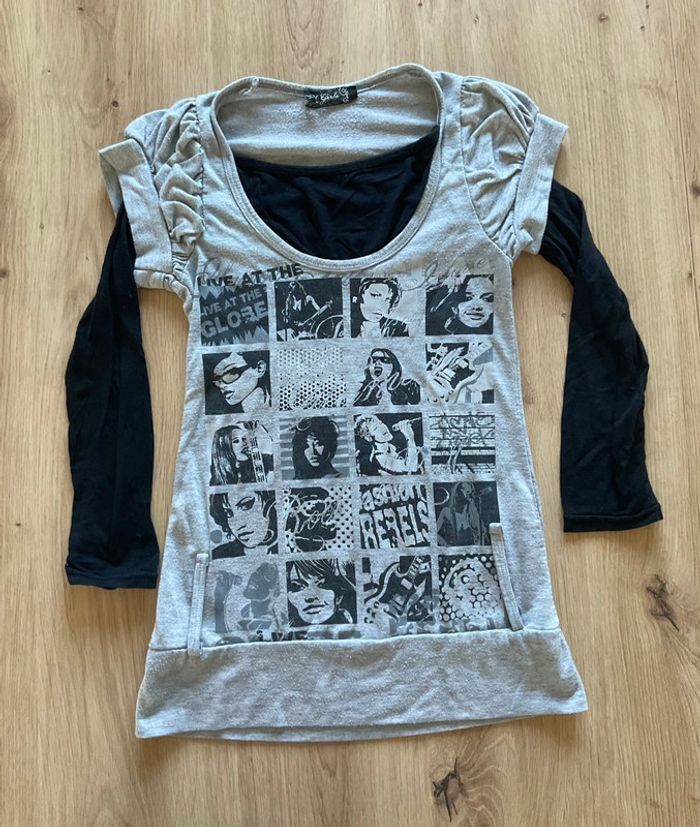 Tunique manches longues