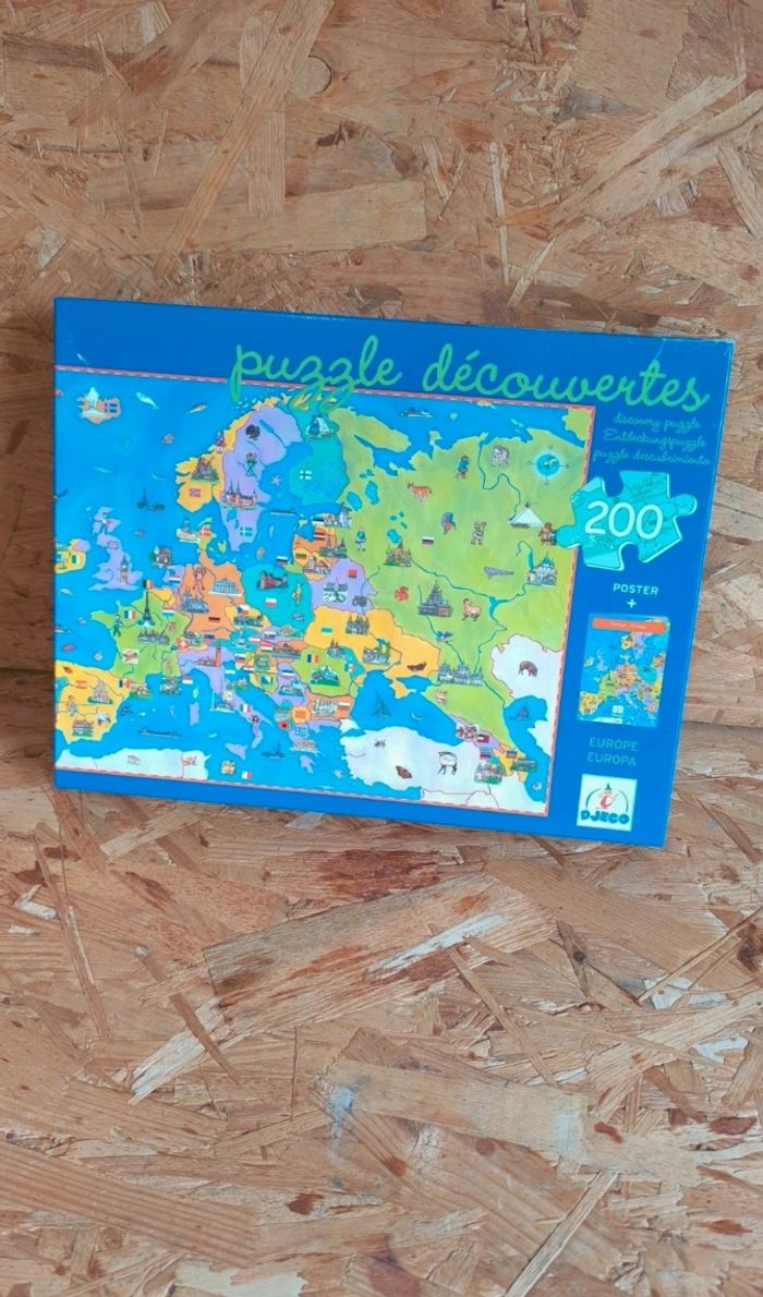 Djeco Puzzle Europe