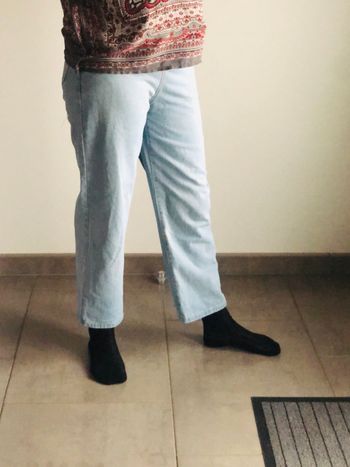 Jean femme taille 38 coupe évasée tres  bon état