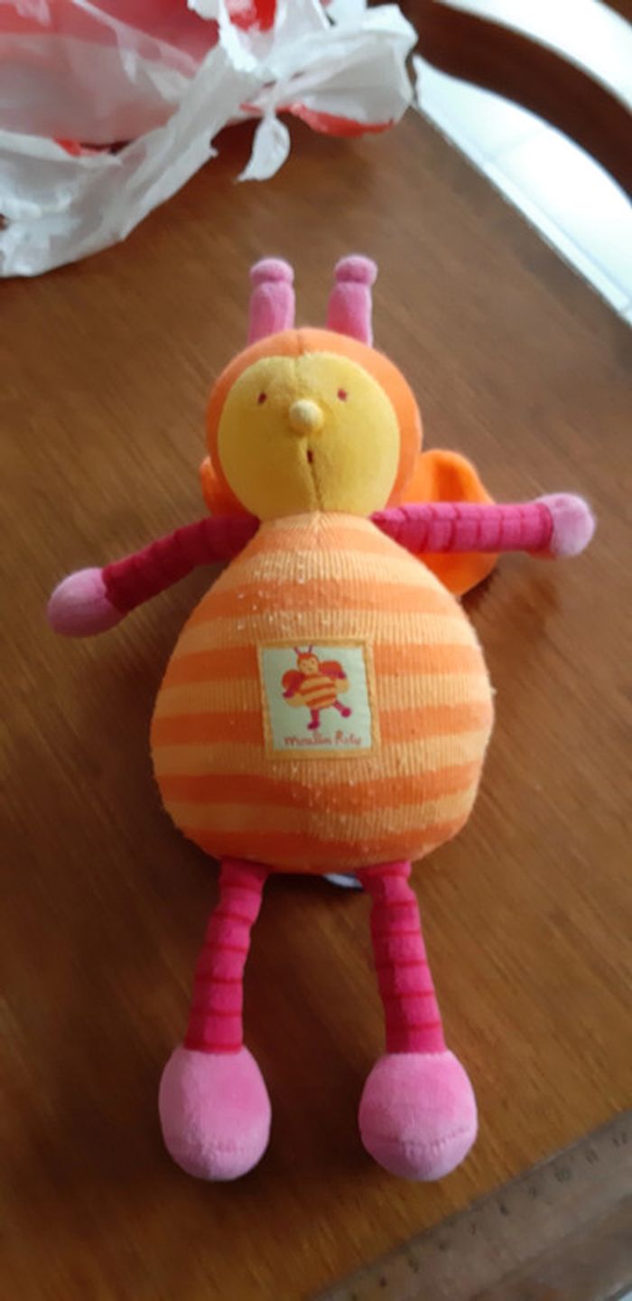 peluche abeille moulin roty