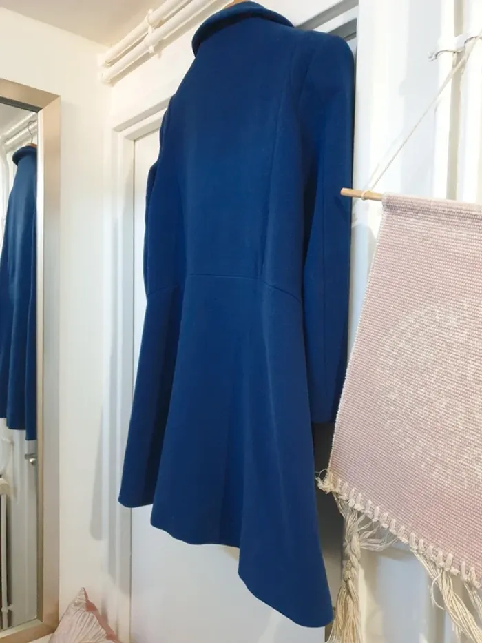 Manteau Caban Laine Maje Taille 36 - photo numéro 6