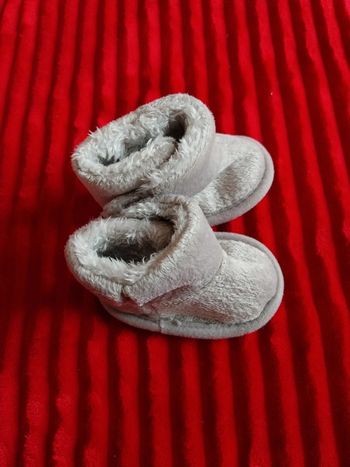 Chaussons gris