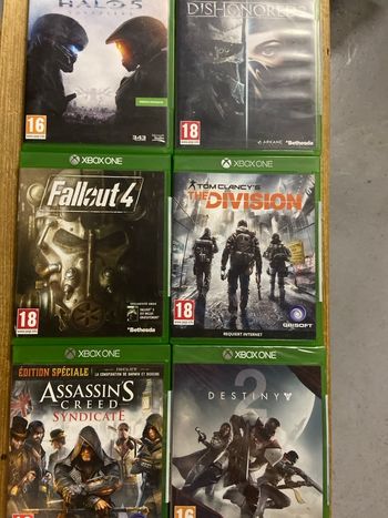 Lot Jeux Xbox one