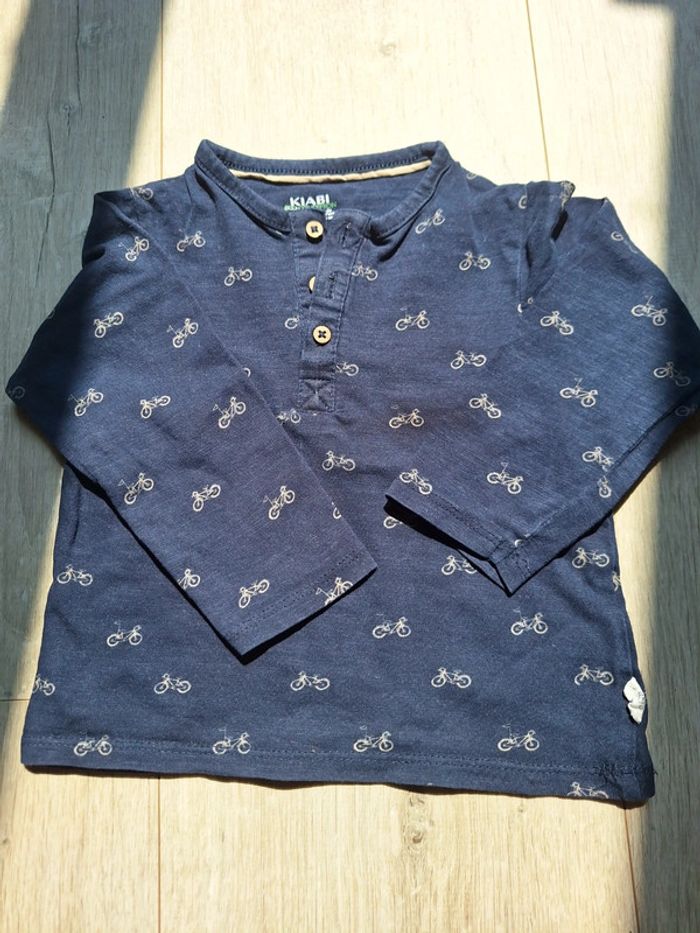 Lot de 4 t-shirt manche longues 18mois - photo numéro 5