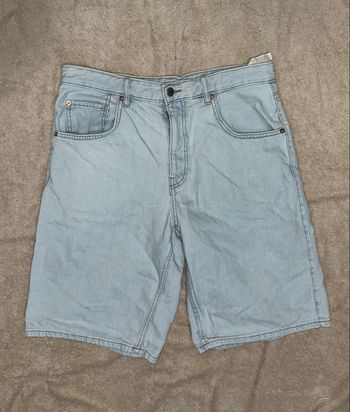 Short jean  bleu – Été – Bon état – Pas cher