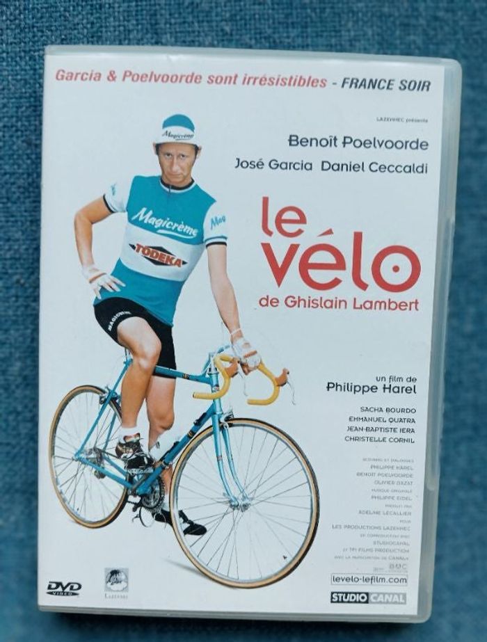 DVD "Le vélo" avec Benoît Poelvoorde