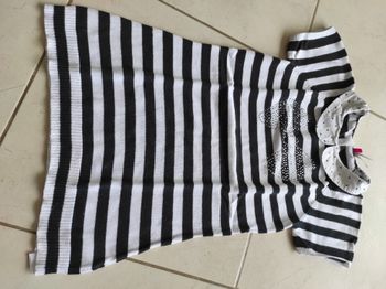 Pull tee shirt manches courtes tunique orchestra 10 ans