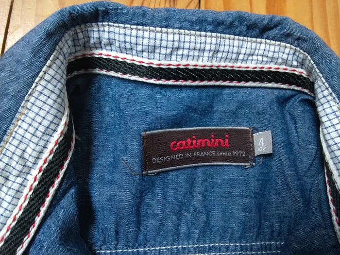 Chemise catimini 4 ans - photo numéro 4