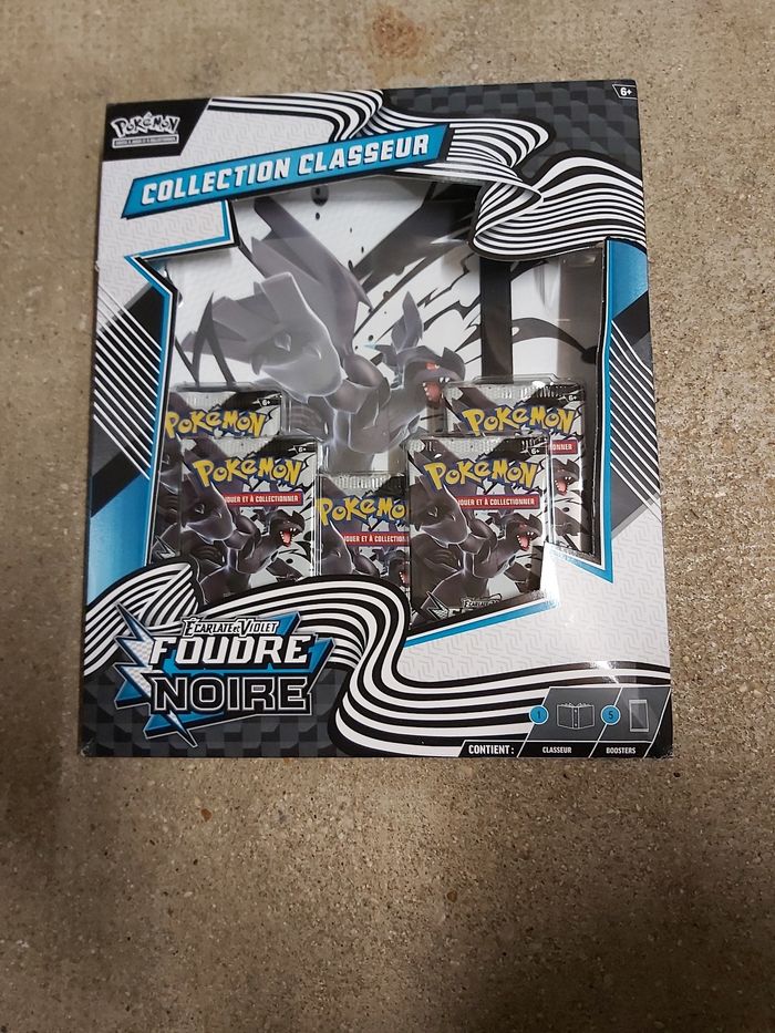 coffret classeur foudre noire