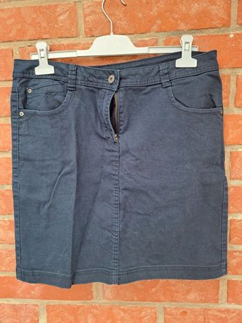 Jupe bleue marine