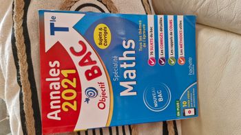 (369) articles disponibles                                          Annales Bac Terminale