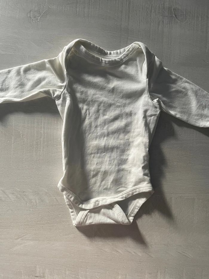 Lot 7 bodys bébé tape à l’œil taille 3 mois manches longue - photo numéro 2