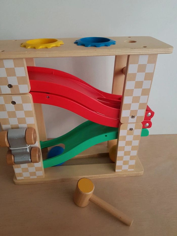 Oxybul Tap Tap et Circuit 2 en 1 en bois - photo numéro 8