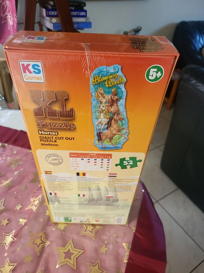 XL puzzle horses ( chevaux) 🐎 52 36x91cm - photo numéro 3