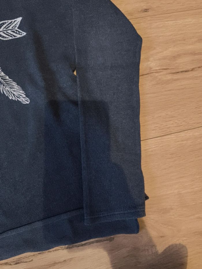 Pull bleu gris - photo numéro 3