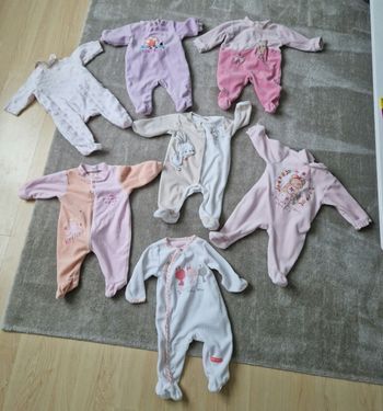 Lot de 6 pyjamas 3 mois