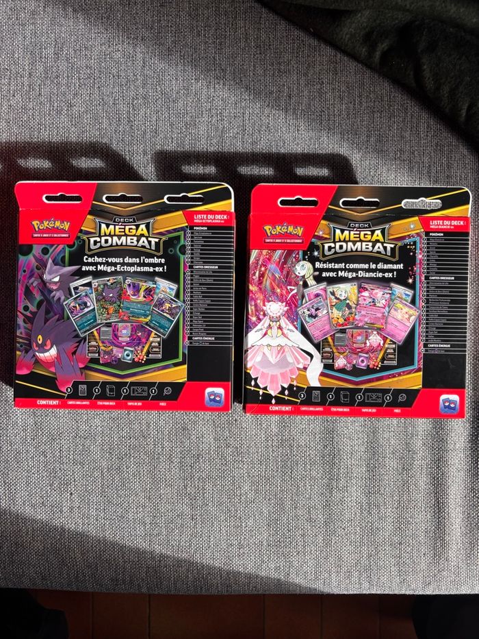 Lot 2 deck de combat Ectoplasma et Diancie - photo numéro 2