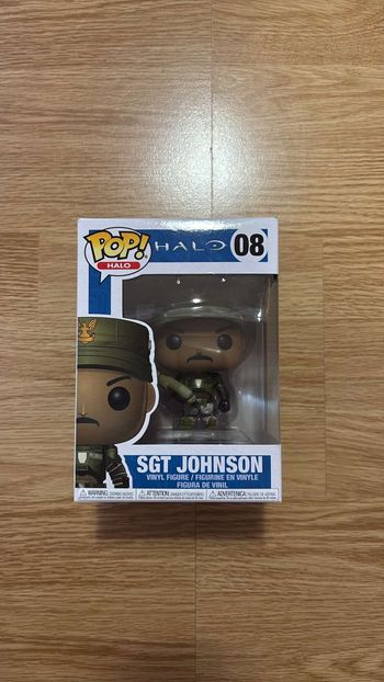 Funko Pop 08 Halo Sgt Johnson