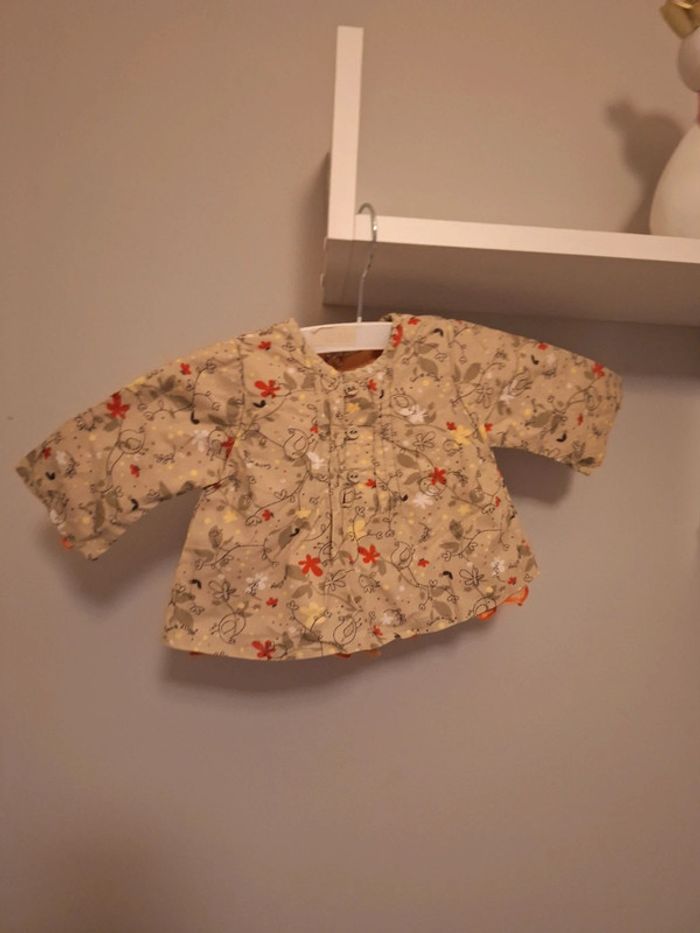 Tee Shirt Doublé Vert Clair 3 Mois D'orge