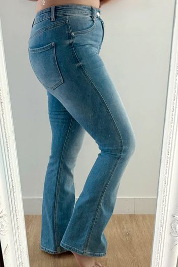 Jean flare taille haute Pimkie 40