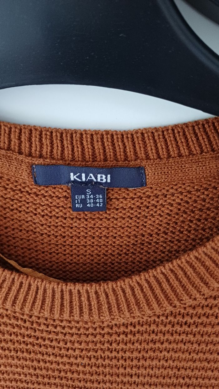 Pull  marron - photo numéro 3