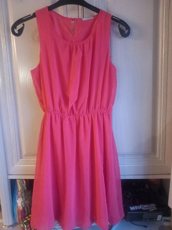 Robe d'été rose T42 Tex 