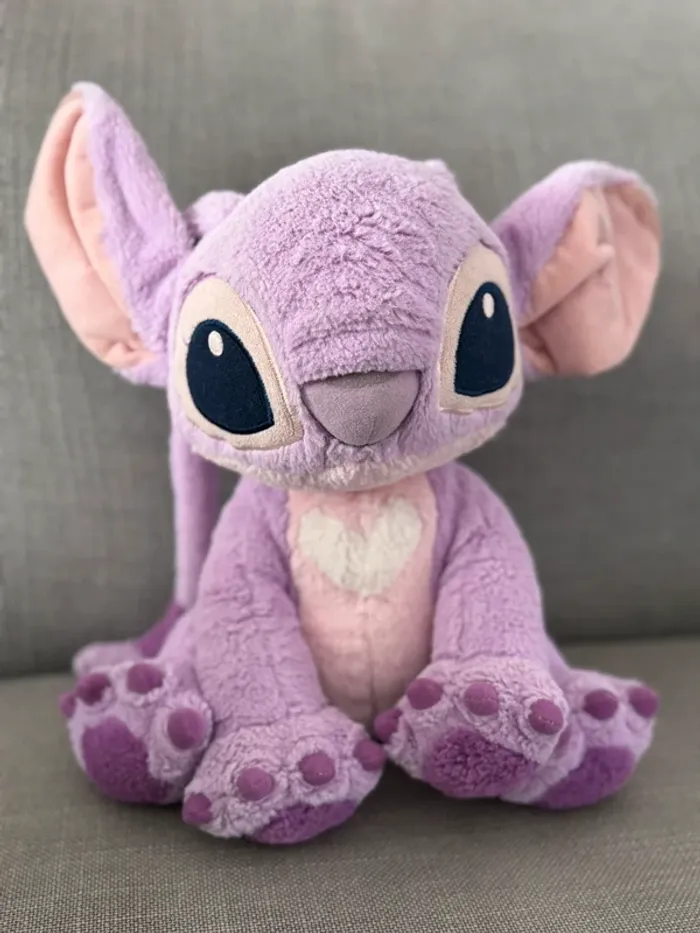 Peluche Angel ( stitch ) Disneyland Paris