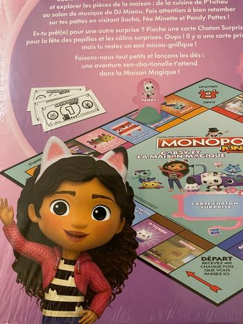 Monopoly Gabby et la maison magique - Neuf