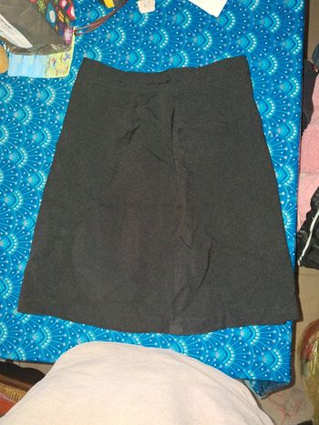 Jupe portefeuille noir 34