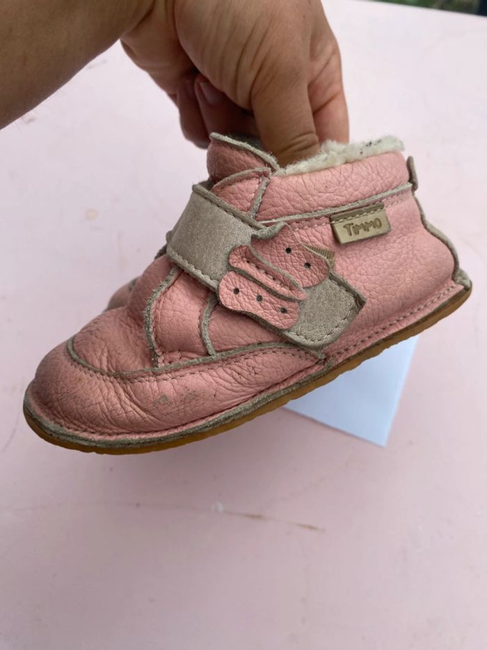 Bottines chaussures fourrees timmo barefoot 22 - photo numéro 4
