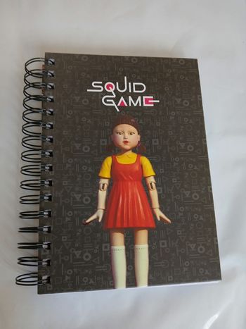 Cahier et bloc note squid game