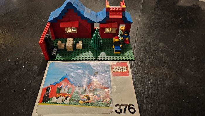 Vieille maison Lego 376 Vintage des années 80 - photo numéro 5