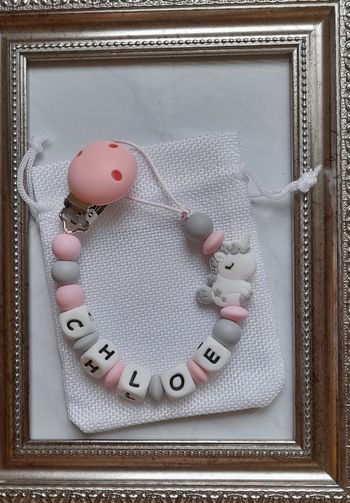 Attache tétine personnalisé