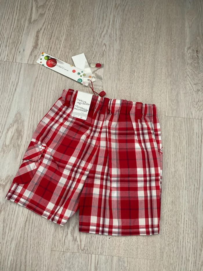 Short bermuda, marque Boboli, taille 6 mois, neuf - photo numéro 4