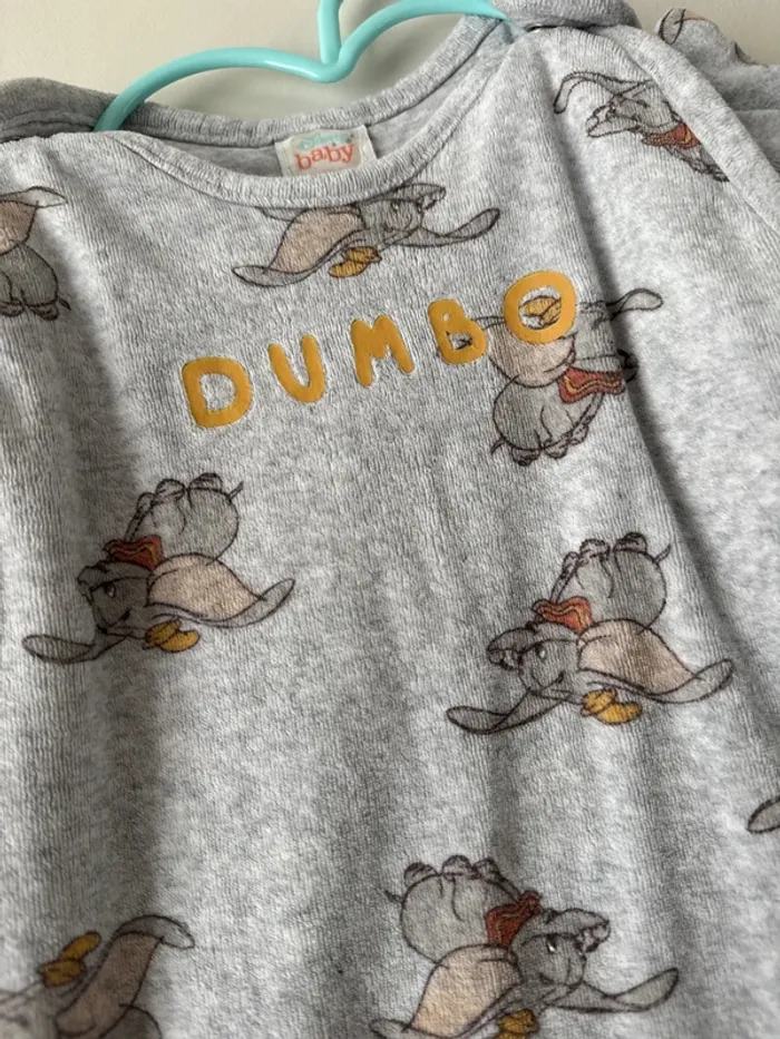 🍼Gigoteuse bébé hiver 6/18 mois - Disney - Dumbo- très bon état - photo numéro 2