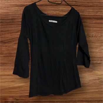 Haut manches longues noir, Gémo - 38/M