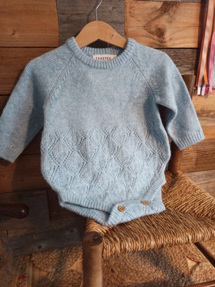 Body laine Zaastex 12/18 mois tbe - photo numéro 2