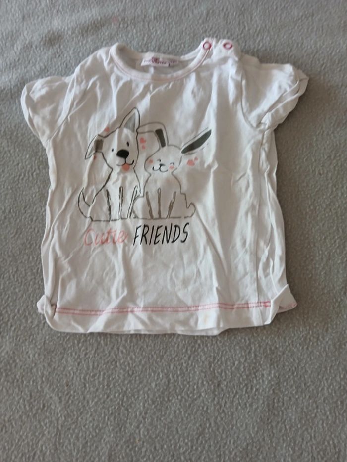 Lot tee-shirt été 12 mois - photo numéro 12