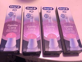 Lot brossettes oral b io gentle care (soins doux )