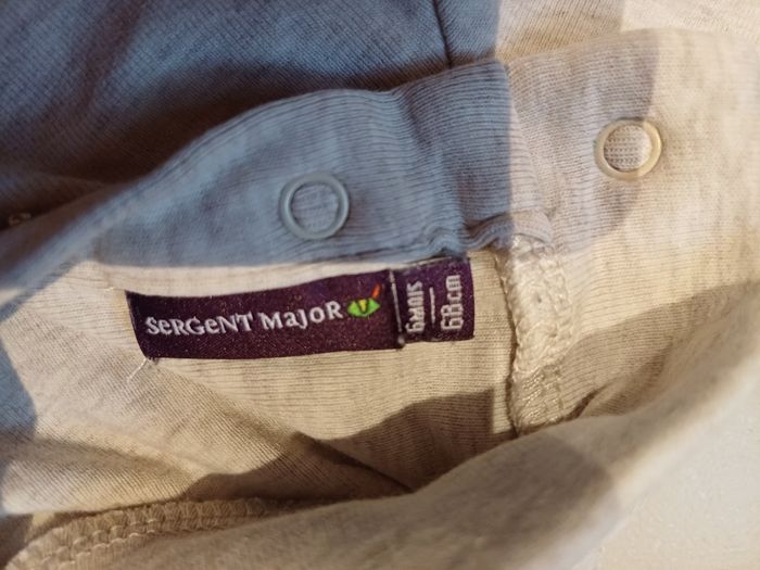 Body manches longues 6 mois Sergent Major - photo numéro 4