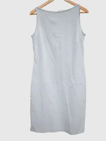 Robe élégante gris clair femme L