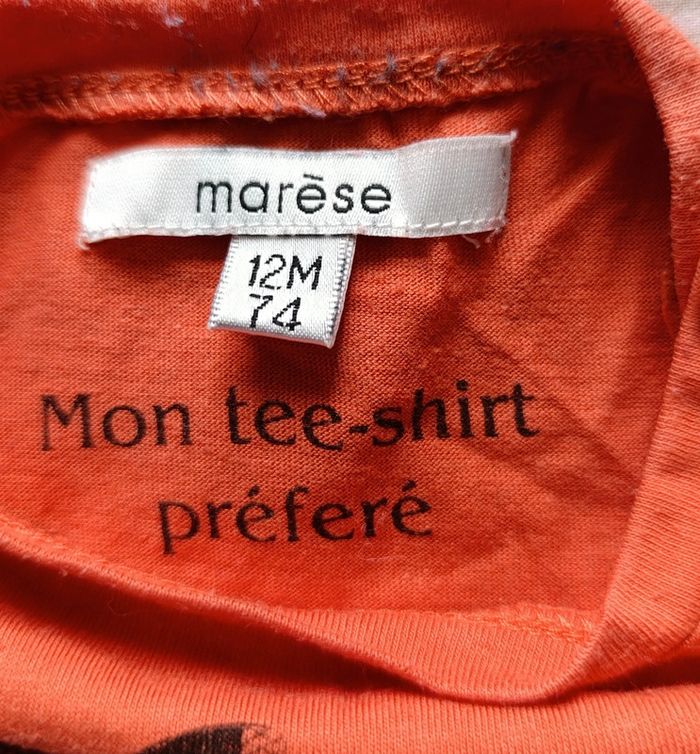 🦋 Lot 2 Pièces bébé. Tee shirt + jean 12 Mois 🦋 - photo numéro 4