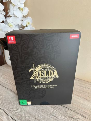 Coffret + manette pro Zelda the legend of tears of the kingdom